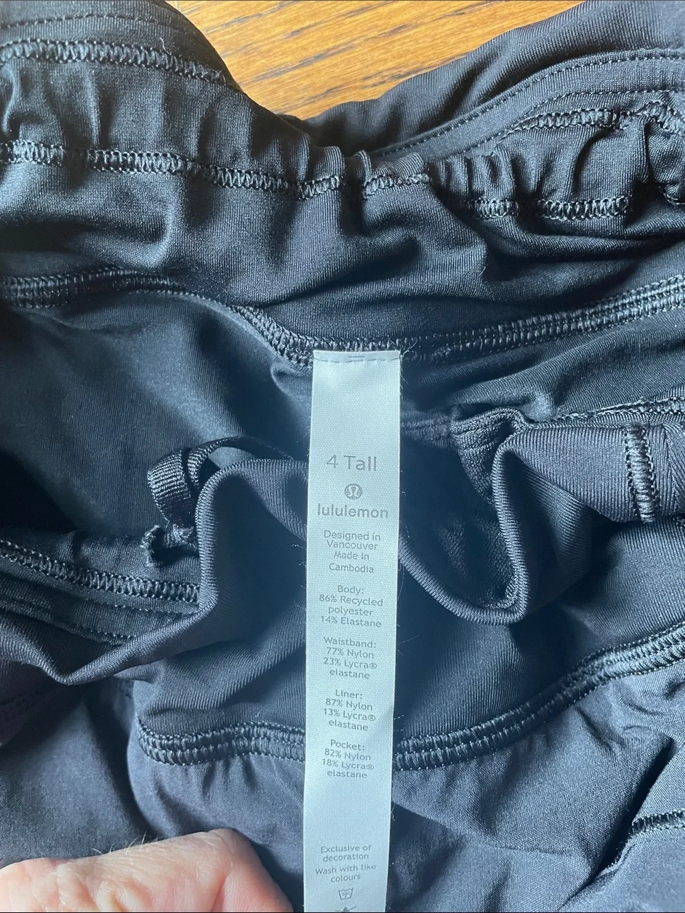 lululemon athletica Bundle of Women’s Pace Rival Skort Duo Tall — Black & White - Picture 11 of 13